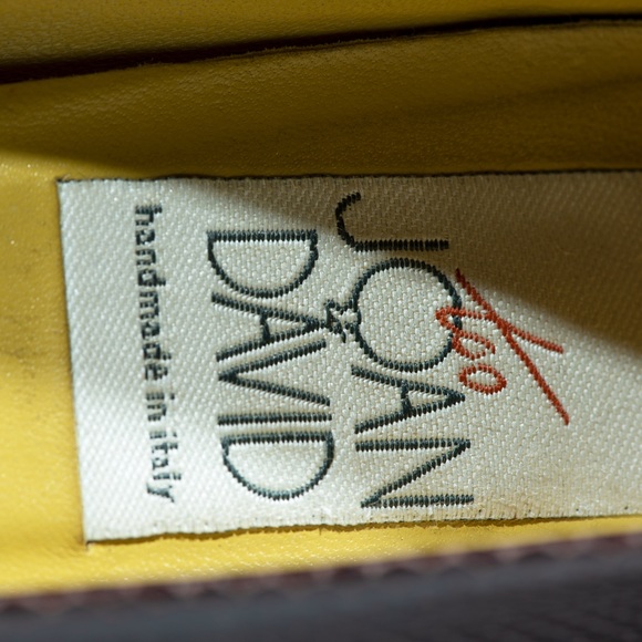 Vintage Joan & David Brown Leather Heels - Picture 7 of 10